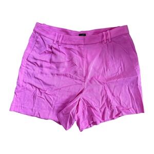 J. Crew Hot‎ Pink Summer Preppy Vacation Resort Shorts Size 16 NEW